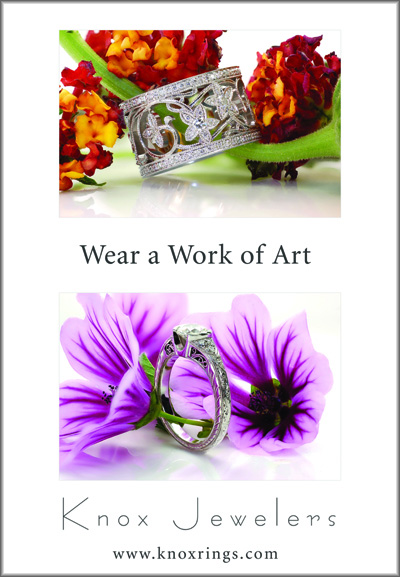 wear a work of art 1 Unique Engagement Rings 